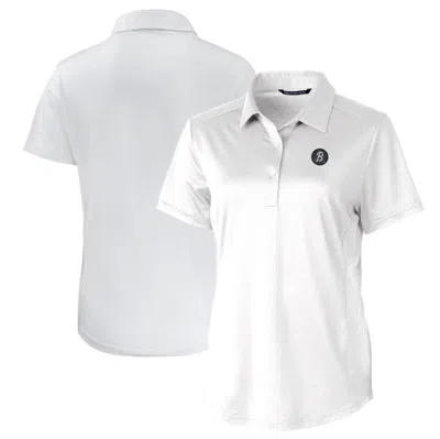 Cutter & Buck White Baltimore Orioles City Connect Prospect Textured Stretch Polo