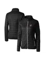 Cutter & Buck Women's Black Georgia Bulldogs Rainier Eco Insulated Puffer Full-zip Jacket In Black