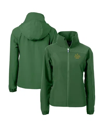 Cutter & Buck Women's Hunter Green Notre Dame Fighting Irish Play Like A Champion Today Charter Eco Full-zip Jacke