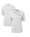 CUTTER & BUCK WOMEN'S WHITE TCU HORNED FROGS TEAM VIRTUE ECO PIQUE POLO