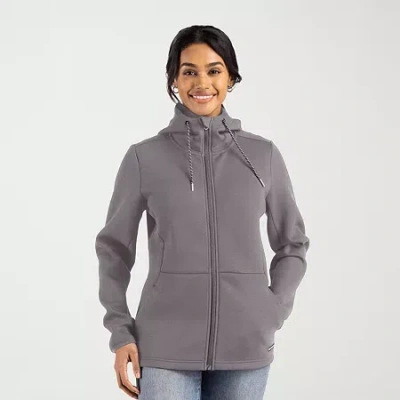 Cutter & Buck Womens Lightweight Softshell Jacket In Gray