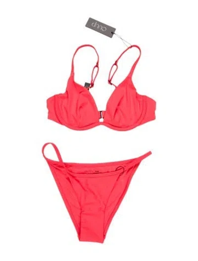 Pre-owned Cuup Bikini W/ Tags In Orange