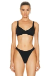 Cuup The Scoop Micro Bra In Black
