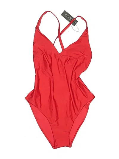 Cuup One Piece Swimsuit In Red