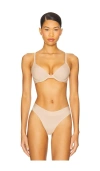 Cuup Plunge Modal Bra In White
