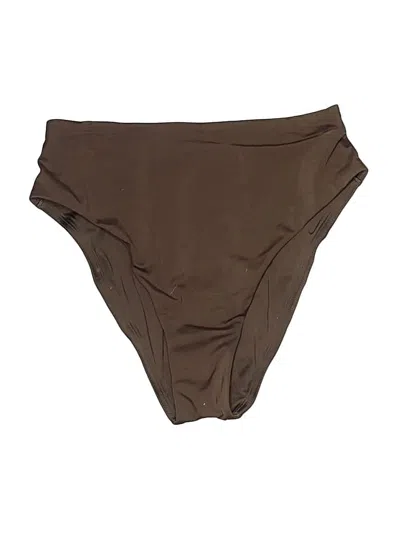 Pre-owned Cuup Swimsuit Bottoms In Brown