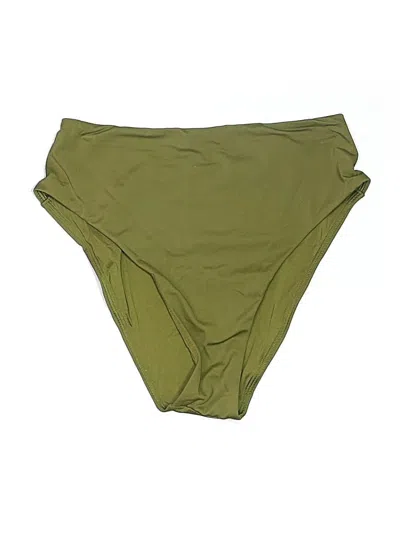 Pre-owned Cuup Swimsuit Bottoms In Green