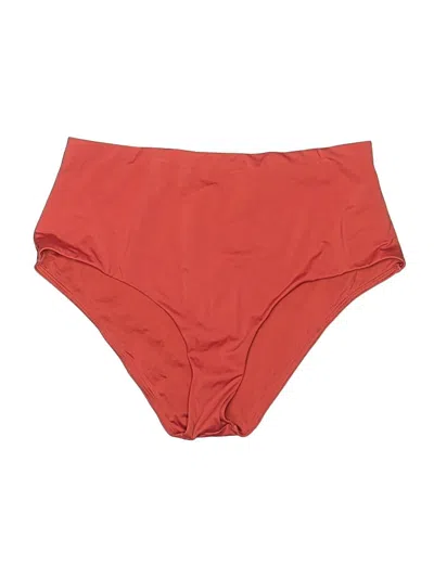 Pre-owned Cuup Swimsuit Bottoms In Red