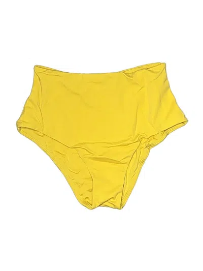 Pre-owned Cuup Swimsuit Bottoms In Yellow