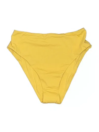 Pre-owned Cuup Swimsuit Bottoms In Yellow