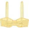 Cuup The Balconette Mesh In Burgundy