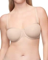 Cuup The Balconette Mesh Bra In Sand