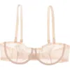 Cuup The Balconette Mesh In Pink