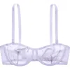 Cuup The Balconette Mesh In Purple