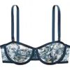 Cuup The Balconette Mesh In Blue
