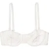 Cuup The Balconette Mesh In White