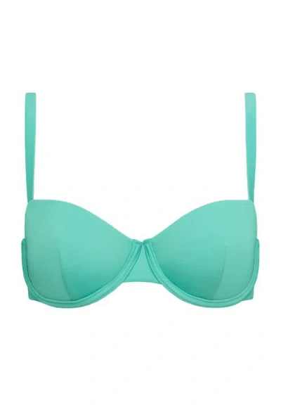 Cuup The Balconette Swim In Green