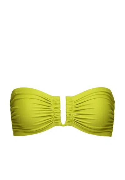 Cuup The Bandeau Swim In Green