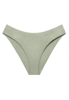 Cuup The Bikini Lurex In Green