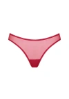 Cuup The Bikini Mesh In Red