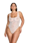 Cuup The Bodysuit In White