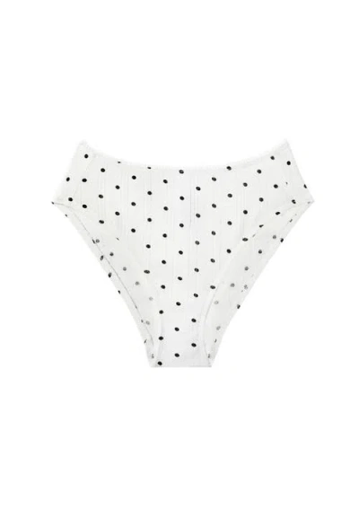 Cuup The Brief- Pointelle In White