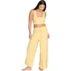 Cuup The Drawstring Pant In Yellow