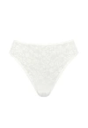 Cuup The Highwaist Botanical Lace In White