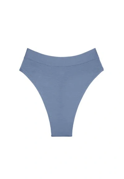 Cuup The Highwaist Thong In Blue