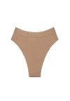 Cuup The Highwaist Thong In Brown