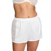 Cuup The Lace Panel Shorts In White