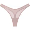 Cuup The Mesh Thong In Moonbeam