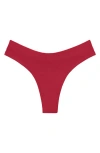 Cuup The Modal Thong In Scarlet