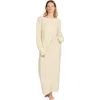 Cuup The Open-back Sweater- Boucle In Neutral