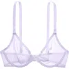 Cuup The Plunge Mesh In Purple