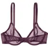 Cuup The Plunge Mesh In Purple