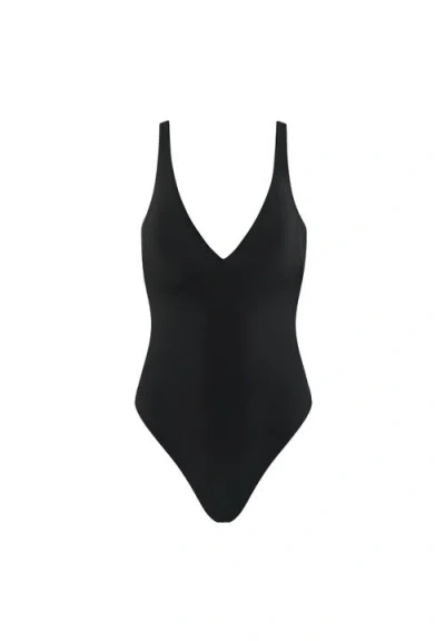 Cuup The Plunge One Piece Swim In Black