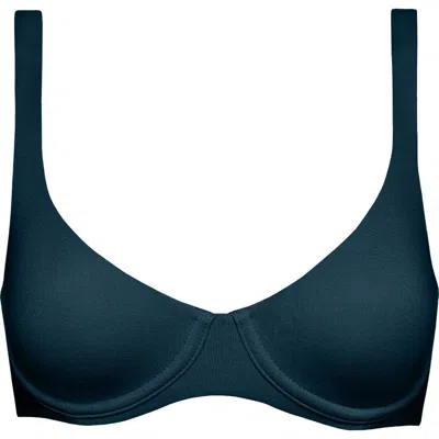 Cuup The Scoop Bra In Blue