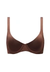 Cuup The Scoop Bra In Brown
