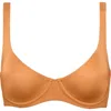 Cuup The Scoop Micro Bra In Orange