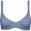 Cuup The Scoop Bra In Blue