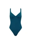 Cuup The Scoop One Piece Swim In Brown