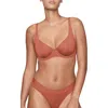 Cuup The Scoop Micro Bra In Clay