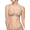 Cuup The Scoop Micro Bra In Taupe