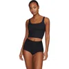 Cuup The Square Neck Tank In Black