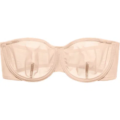 Cuup The Strapless Convertible In Neutral