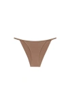 Cuup The Cotton String Bikini In Brown