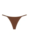 Cuup The String Thong In Brown