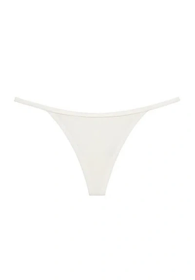 Cuup The String Thong In White