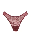 Cuup The Thong In Burgundy